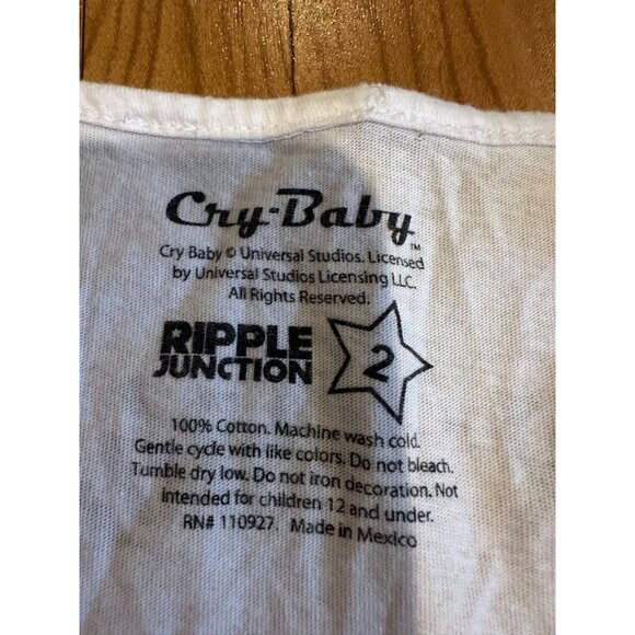 Cry-Baby Johnny Depp Tank‎ Top – Ripple Junction Licensed - Picture 3 of 7